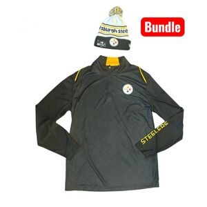 NFL Team Apparel Pittsburgh Steelers 2 Pc Bundle - NWOT